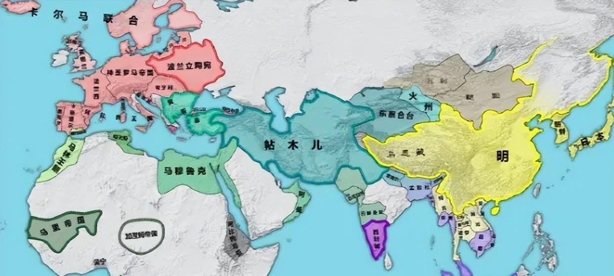 "称雄中亚"的帖木儿帝国:拿了和明朝一样的剧本,却没有明朝的命运