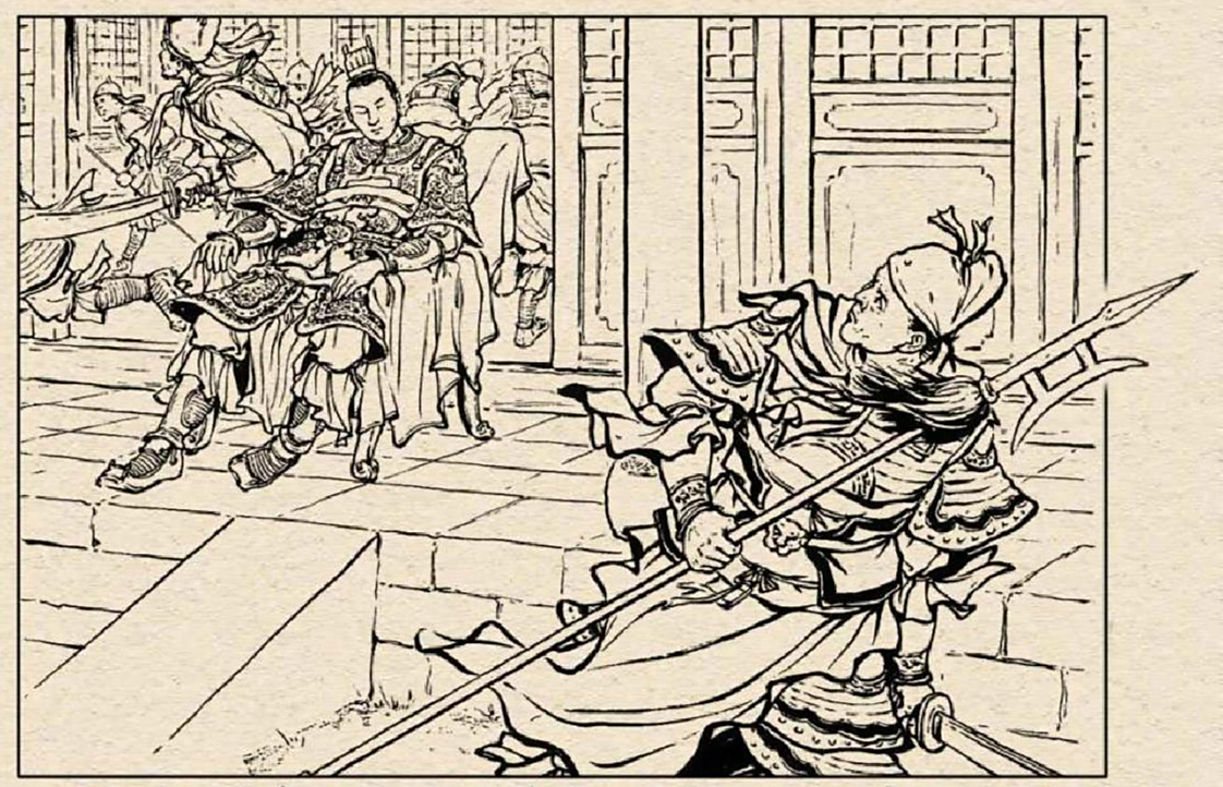 连环画:白门楼吕布殒命后,关羽藐视所有武将,看谁都是土鸡瓦狗