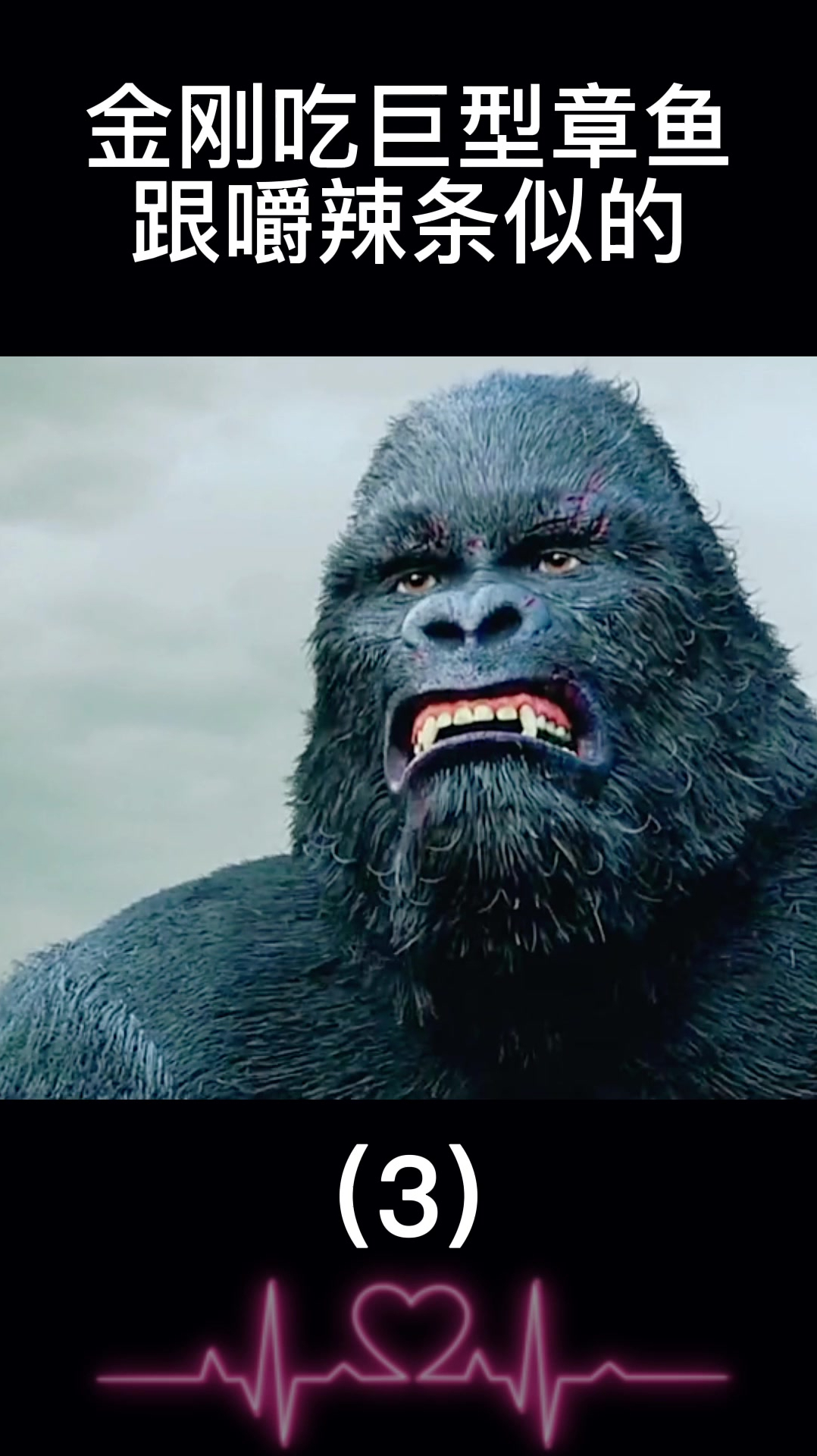 金刚吃巨型章鱼,跟嚼辣条似的(3)-度小视