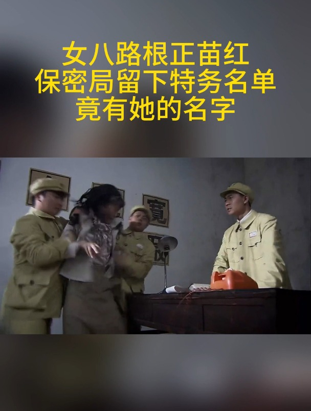 谍战:根正苗红女八路的名字,竟然出现在保密局留下的特务名单上-度小