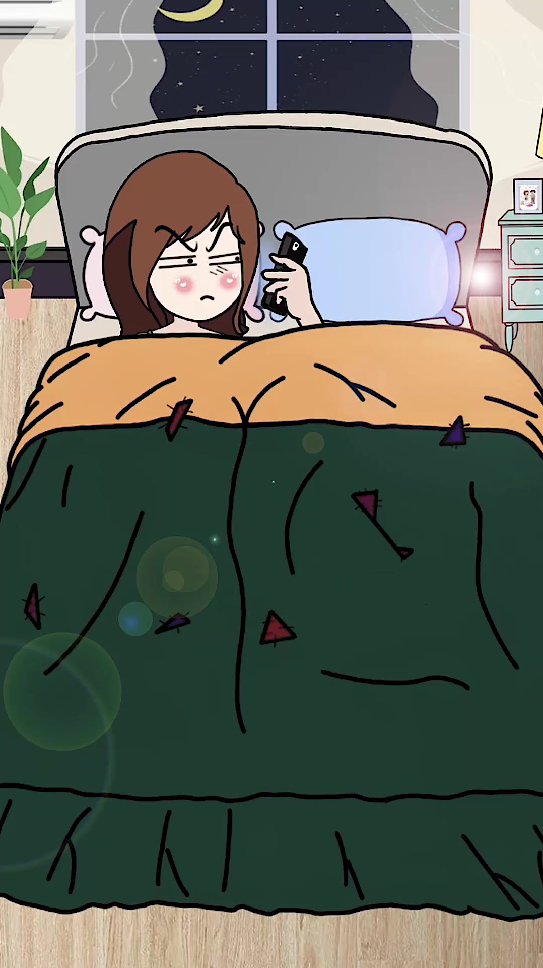 我怕黑,你怕绿不,内容太真实了!