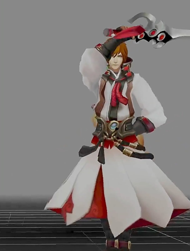 李白3d模型展示(王者荣耀)-度小视