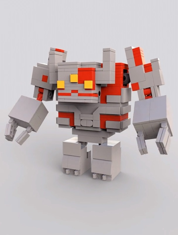 chubbybots乐高我的世界红石傀儡