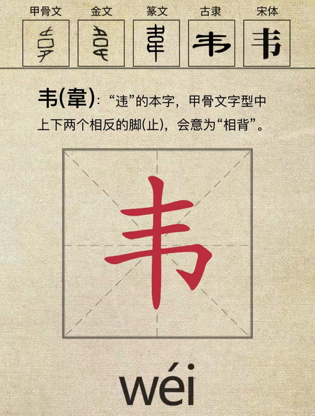 韦文字图片