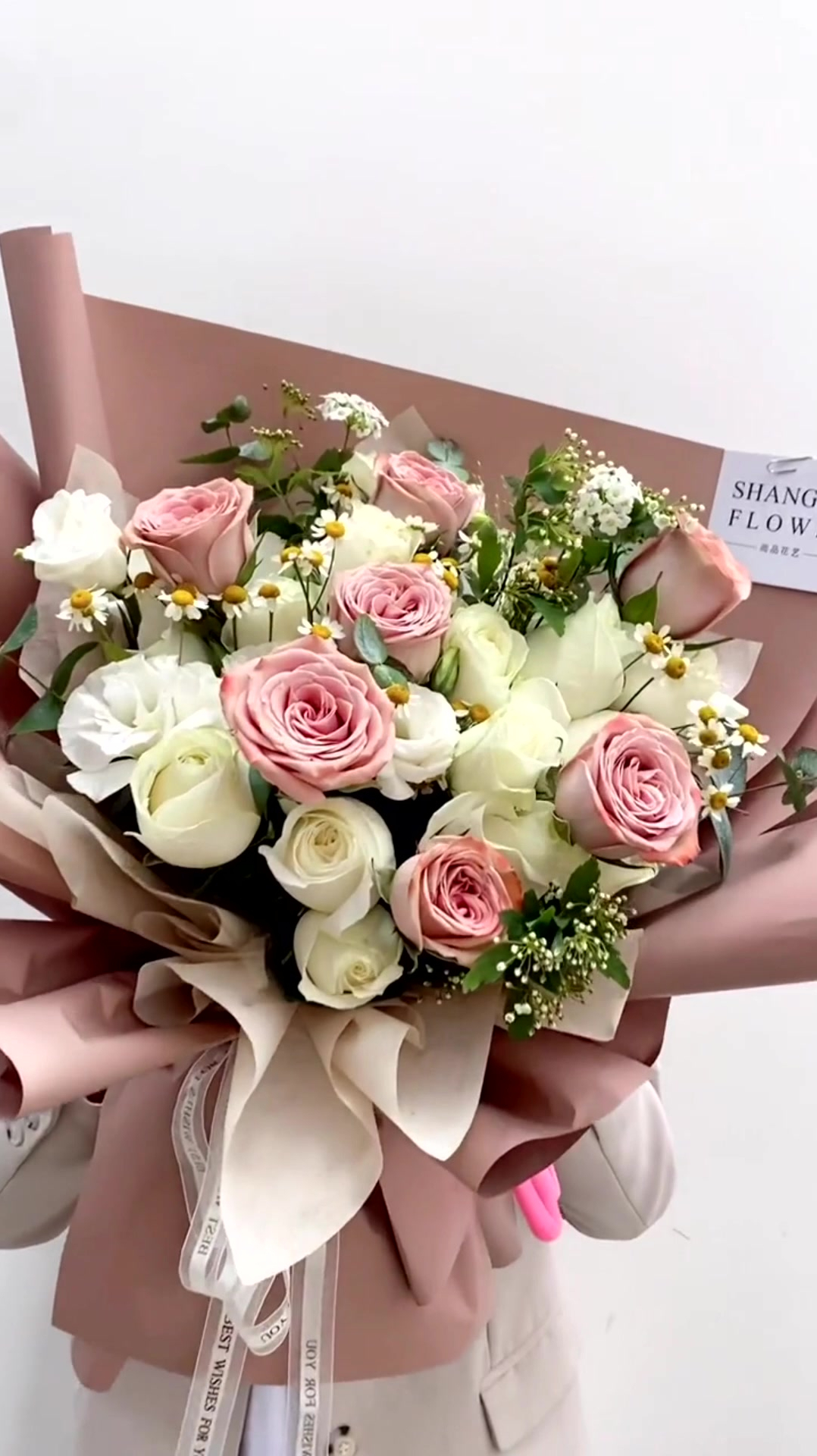 超养眼的卡布奇诺花束