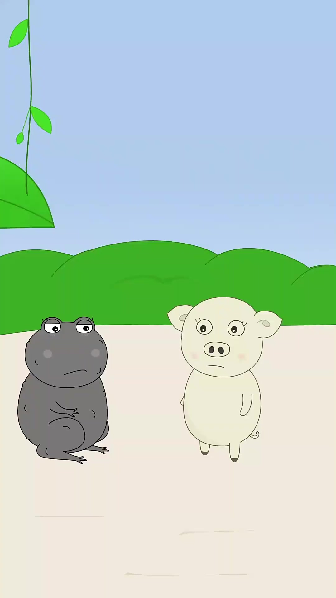 定格动画:猪八戒照镜子