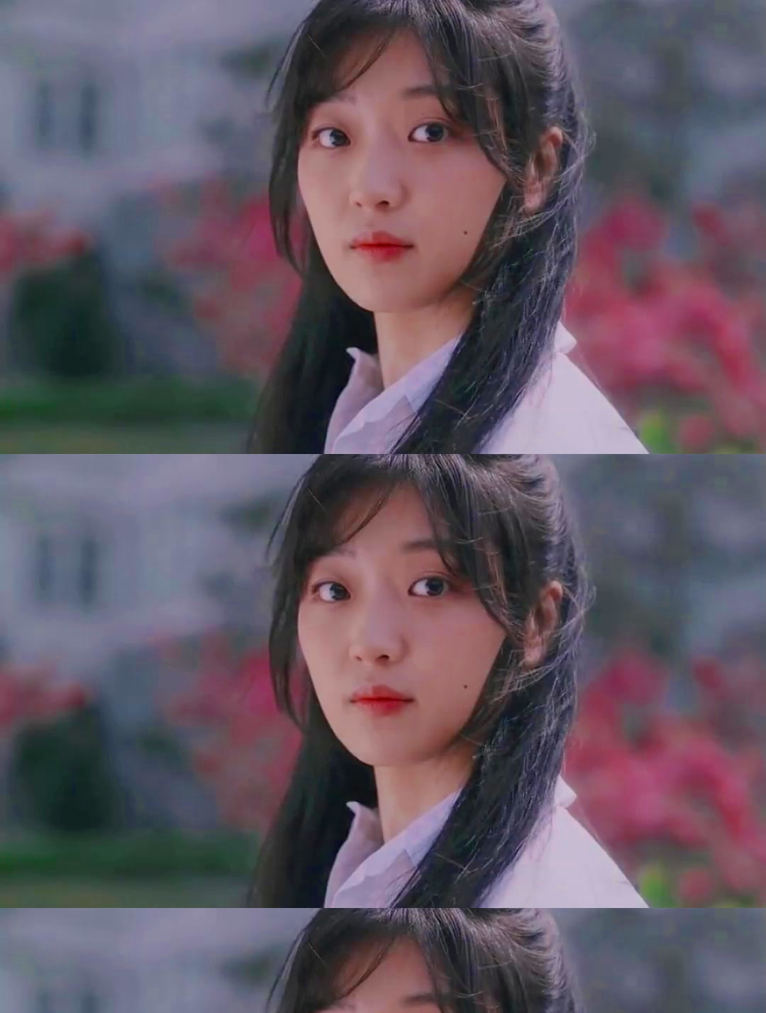 全智贤分贤孙千,在95小花里超有辨识度,像初恋般的感觉