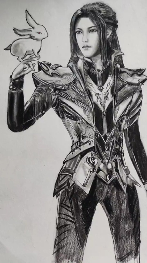 斗罗大陆唐三,一起来画吧