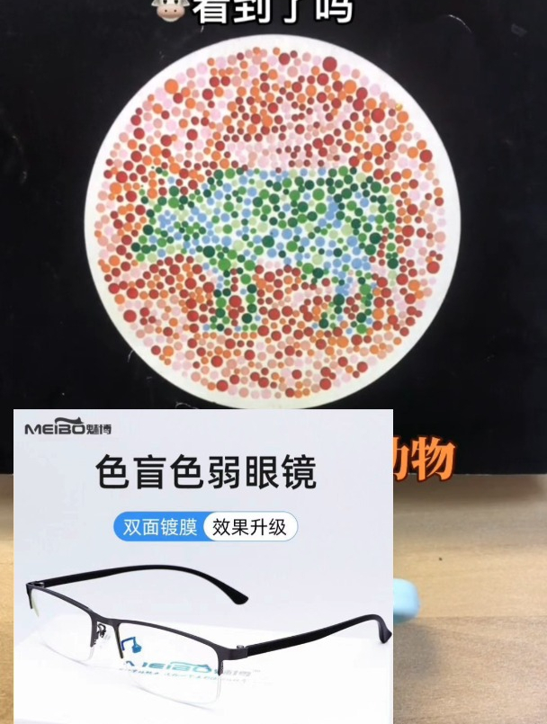 6张色盲检测图,图中你看到了么?看不到,基本与开车无缘了!