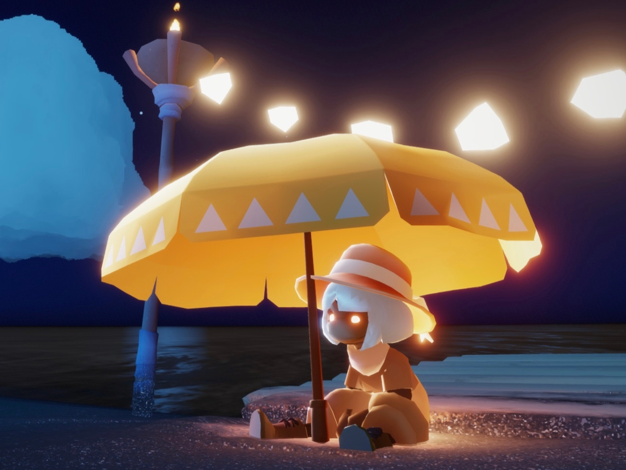 光遇新增一把透明雨伞,太美了!只可惜获取方式有点苛刻