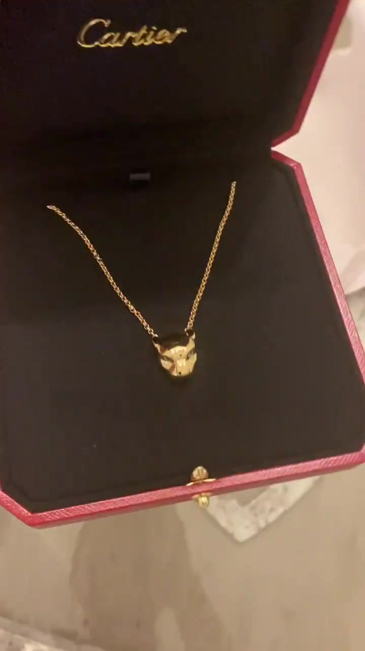 心心念念的宝格丽豹头项链拆箱