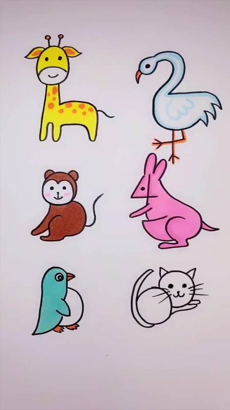 数字画小动物原来这么简单