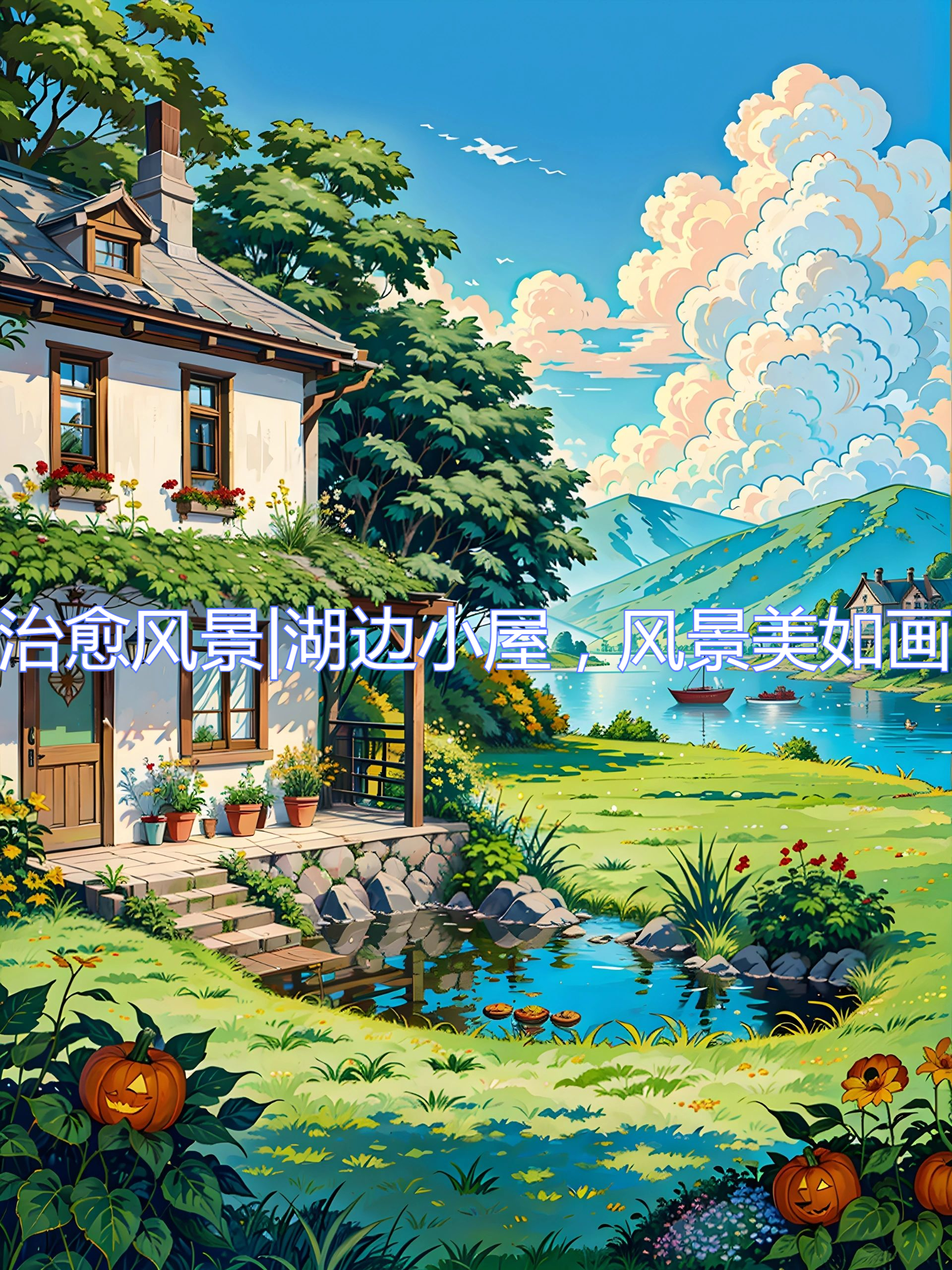 锈湖湖边小屋图片