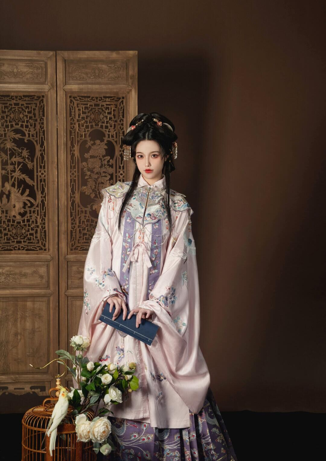 汉服|春日淡雅色系穿搭