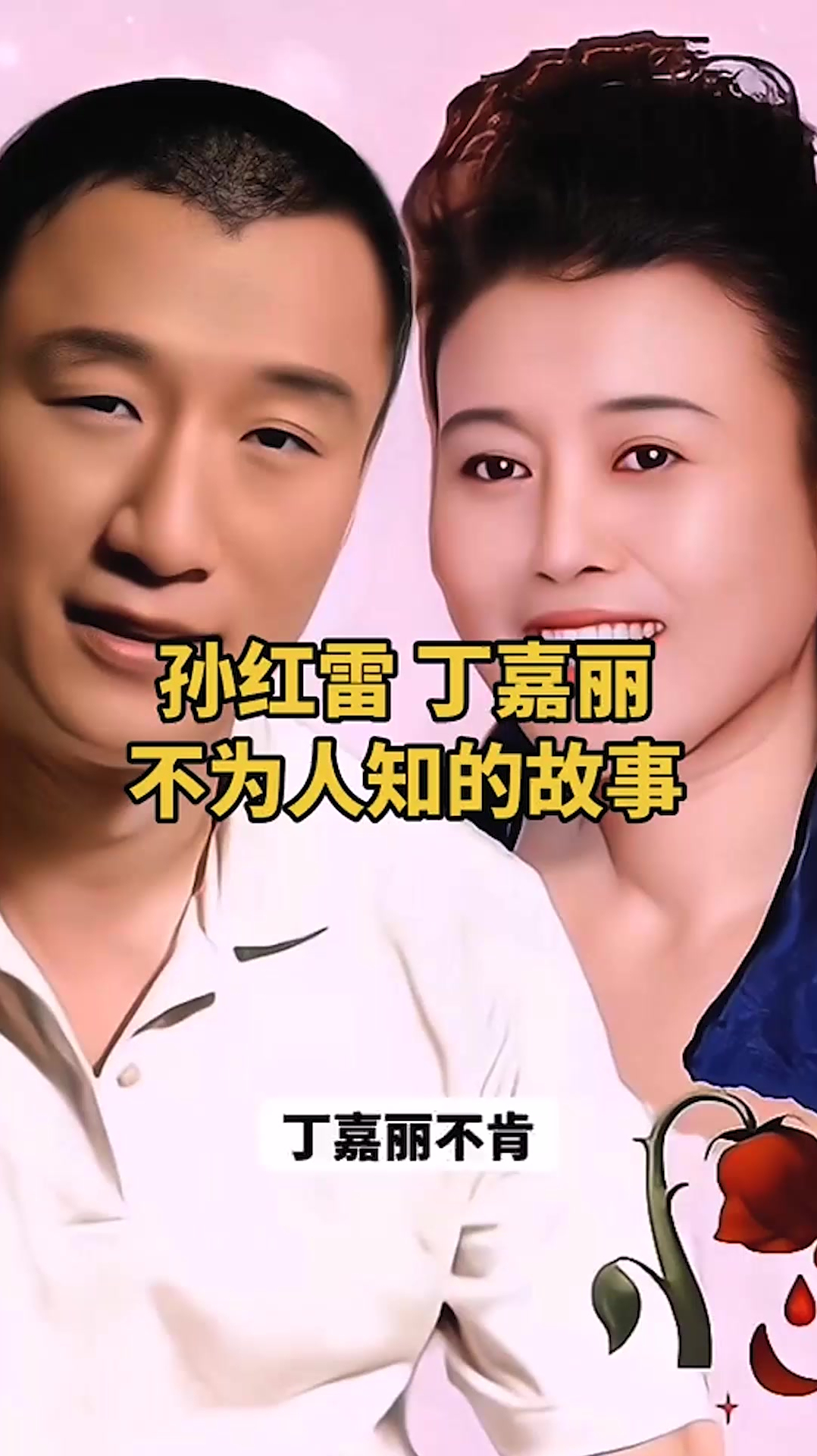 孙红雷丁嘉丽不为人知的故事