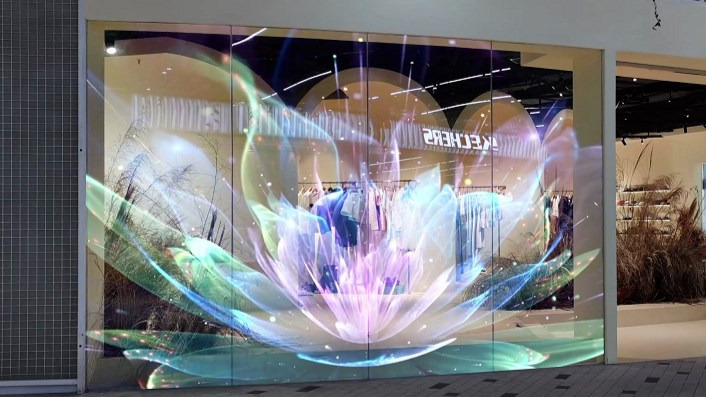 led全息透明屏——元宇宙时代的特有标识