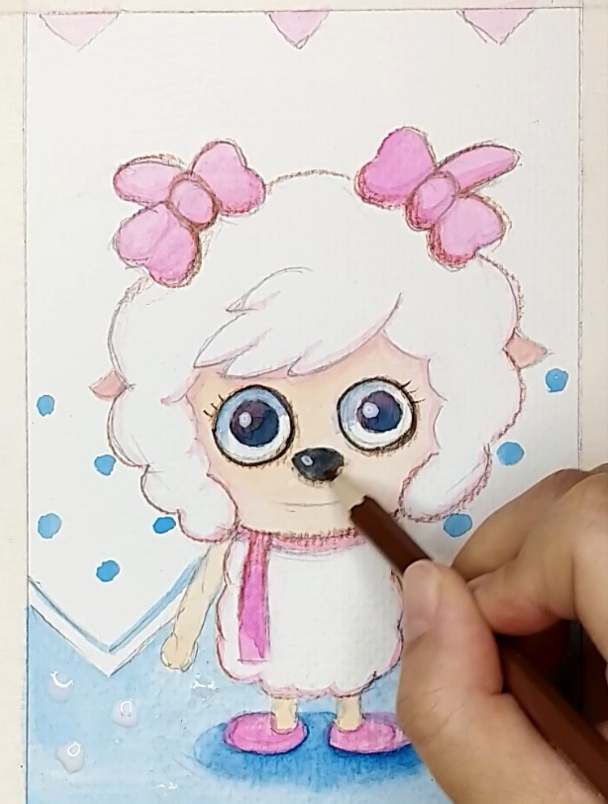 奇猫国的喜羊羊怎么画视频