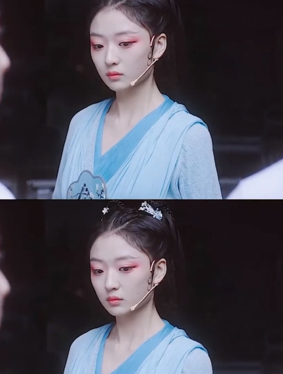 王楚然孙千白蛇青蛇扭腰,只有小青在戏外,其他人已在戏中生了情