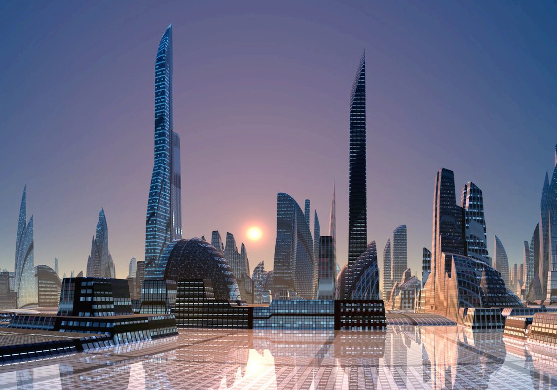 未来城市想象图