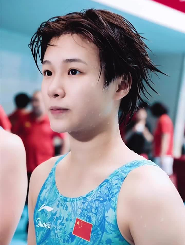 恭喜施廷懋夺得女子三米板金牌