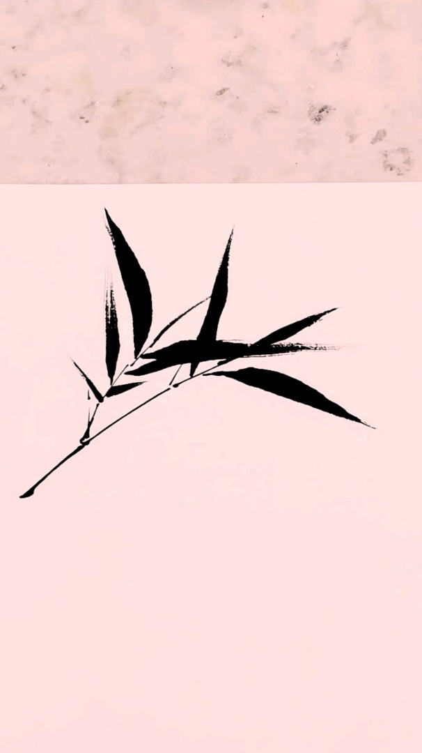 教你画竹叶,国画竹子,竹石,梅兰竹菊-度小视