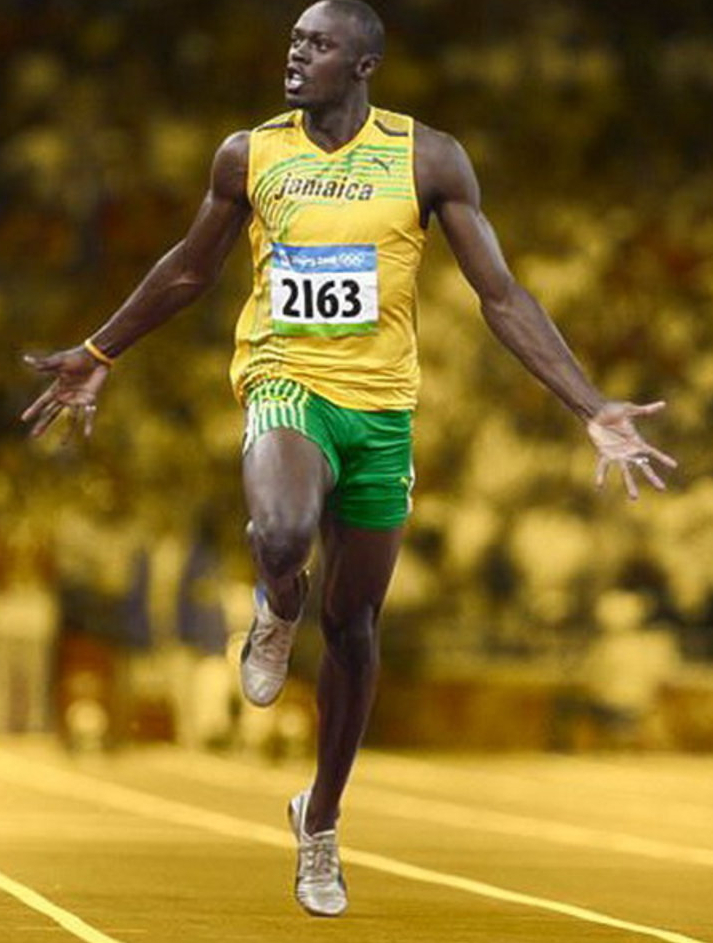2009年柏林世锦赛男子100米决赛,博尔特创造人类极限4