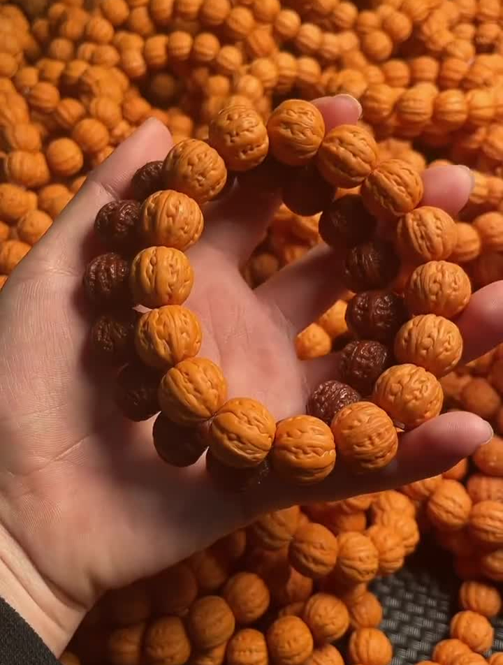 猴头核桃猴头京八棱文玩珠宝核桃文玩核桃-度小视