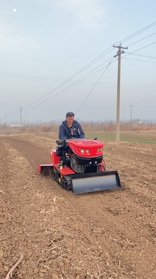 农业机械旋耕机柴油两驱小型农用机开沟回填机起垄机除草机