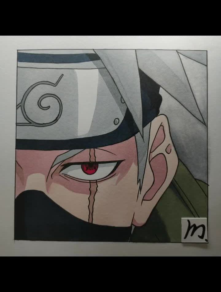 卡卡西绘画教程!