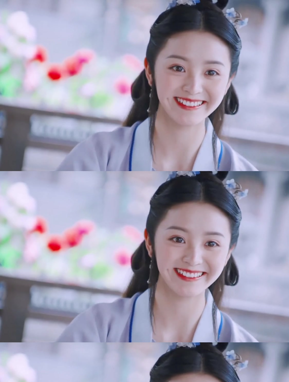 温婉可人的婉婉啊,不管是有刘海还是没刘海,田曦薇都很好看呀-度小视