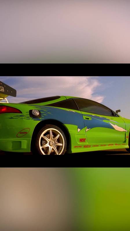 速度与激情:这绿色的车挺帅的