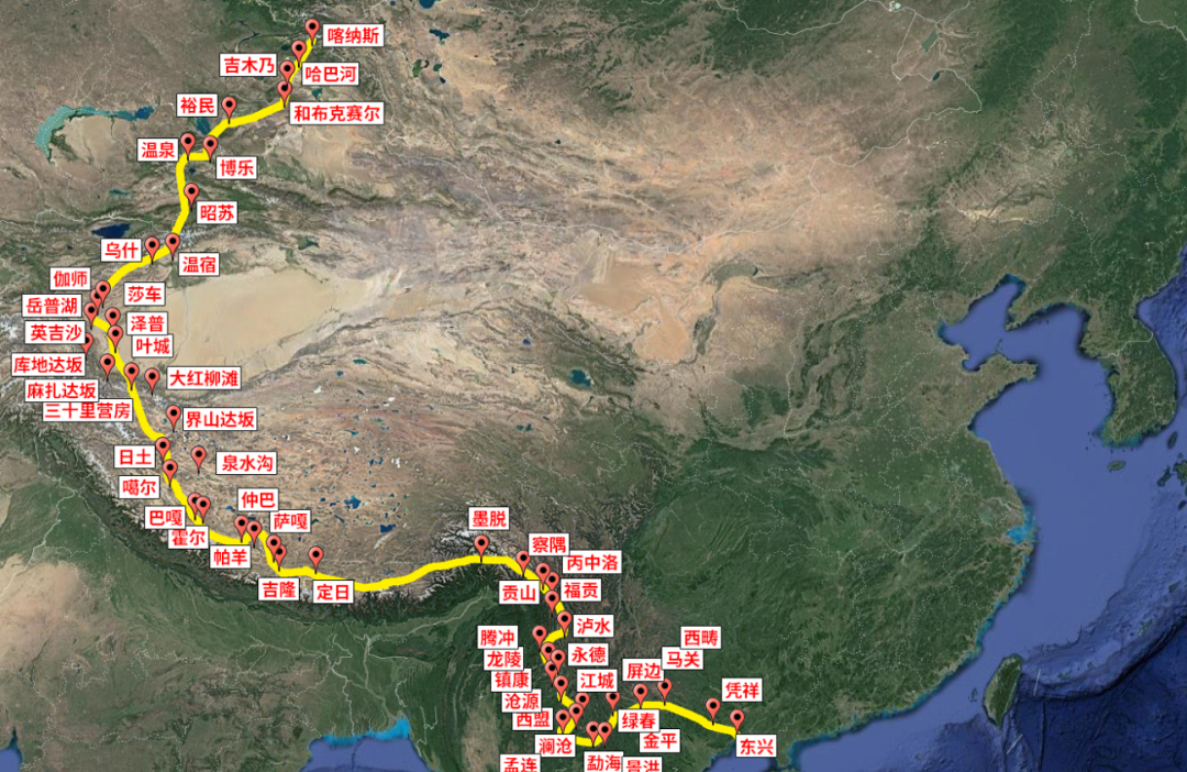 新219国道,从高原到大海,比318川藏线更值得自驾