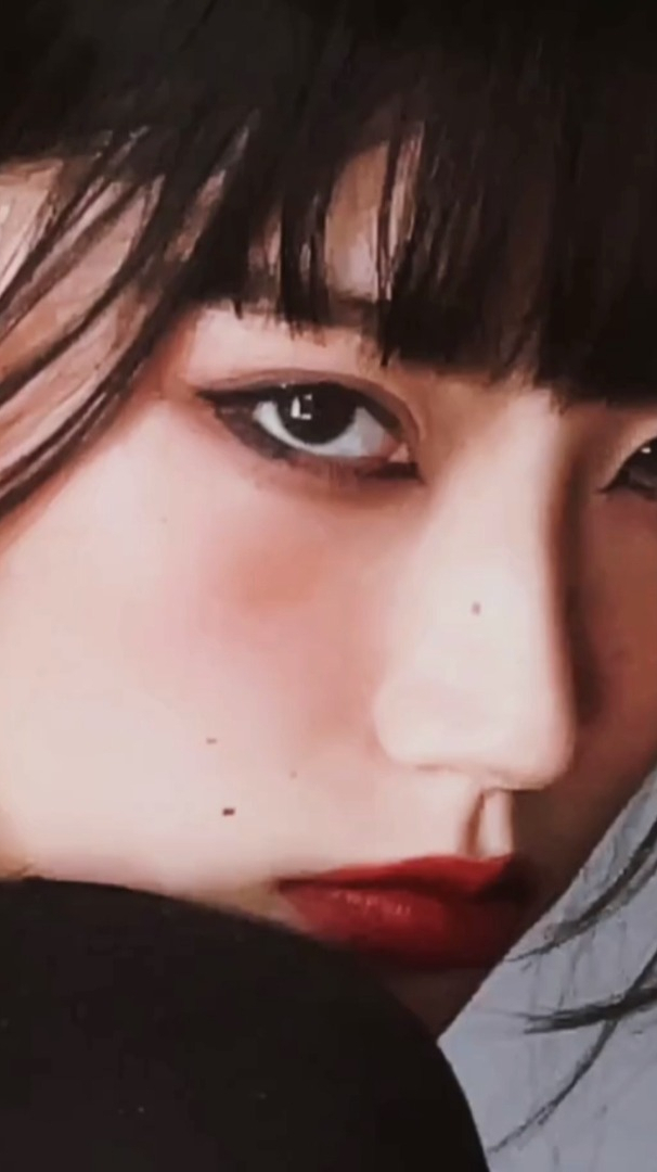 小松菜奈仿妆教程日系厌世甜丧脸