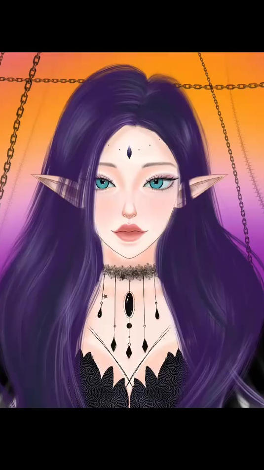 板绘:童话里的精灵耳朵