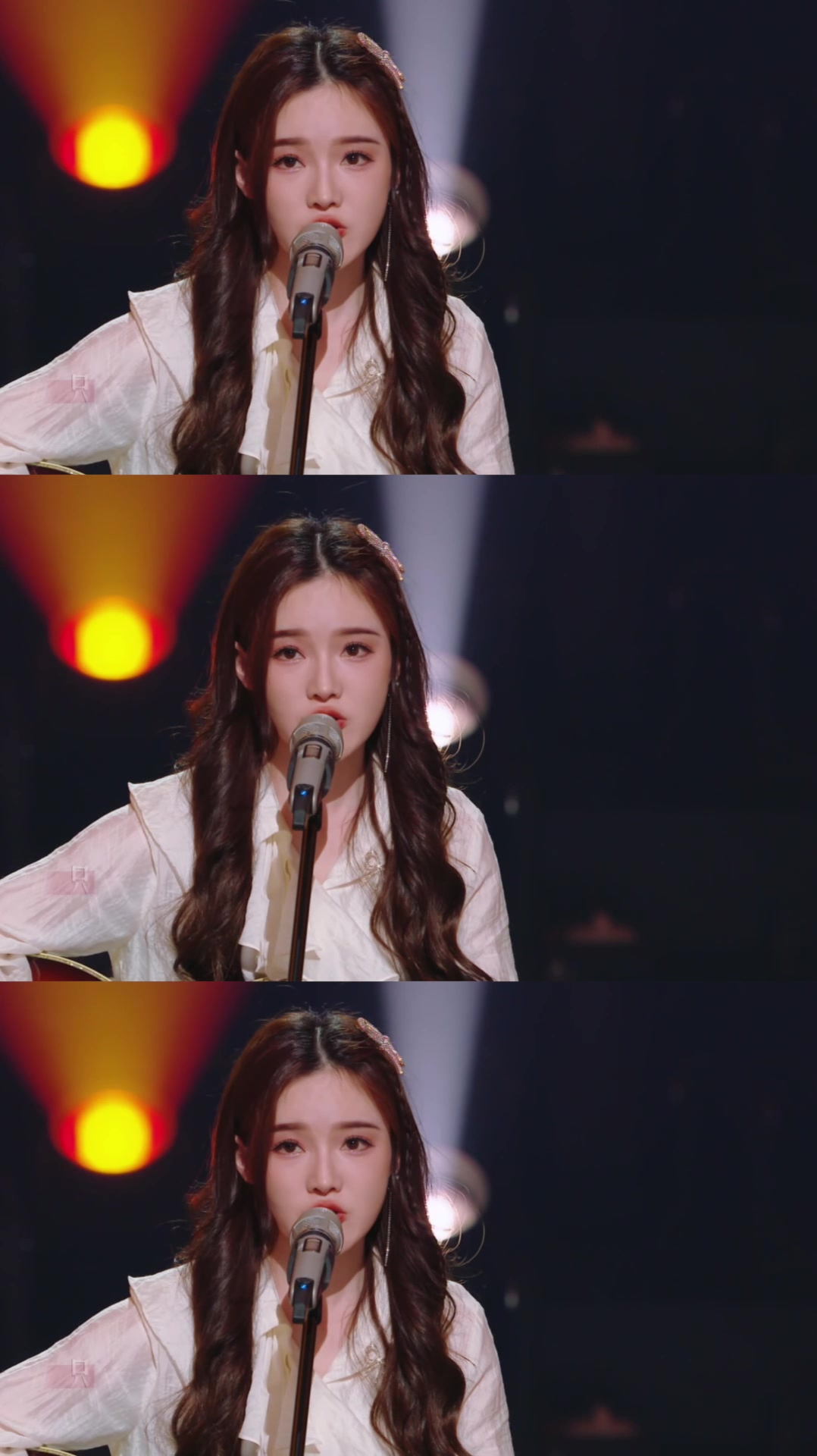 戴羽彤在天赐的声音弹唱成名曲来迟