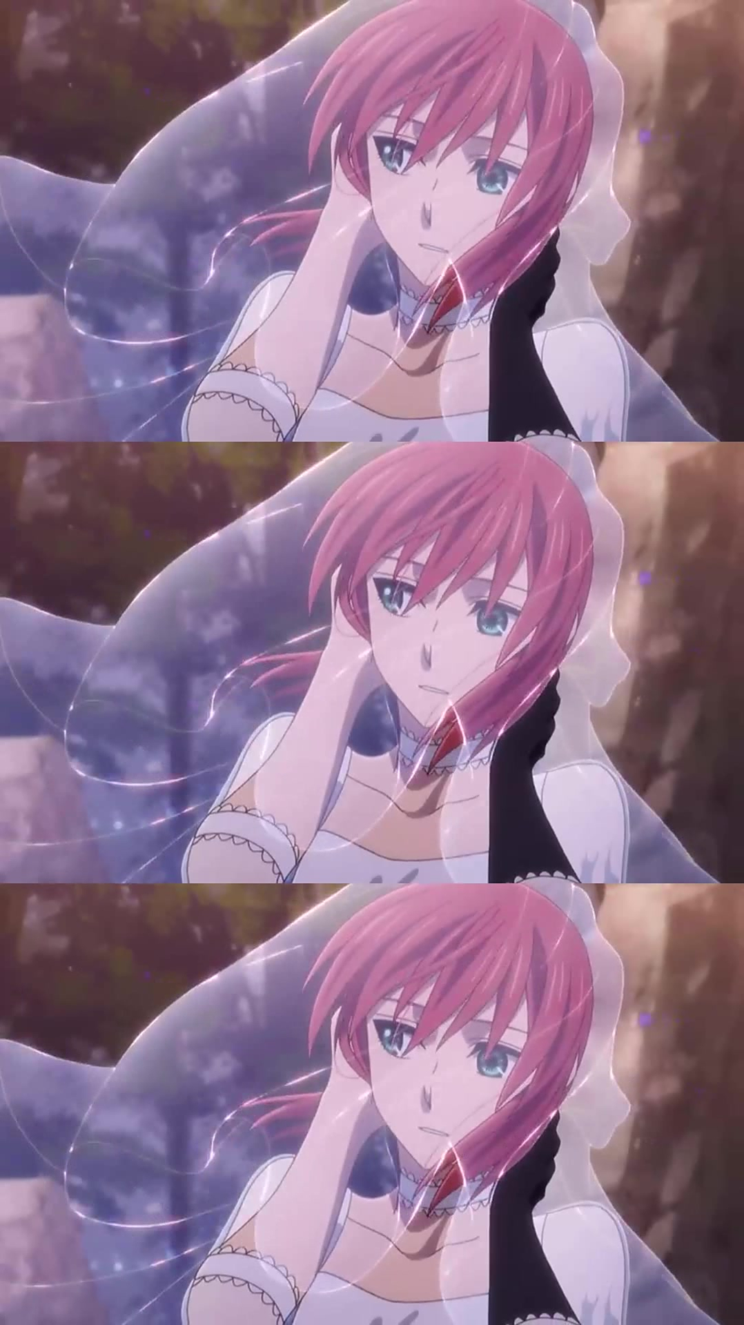 穿婚纱的智世真是太漂亮了