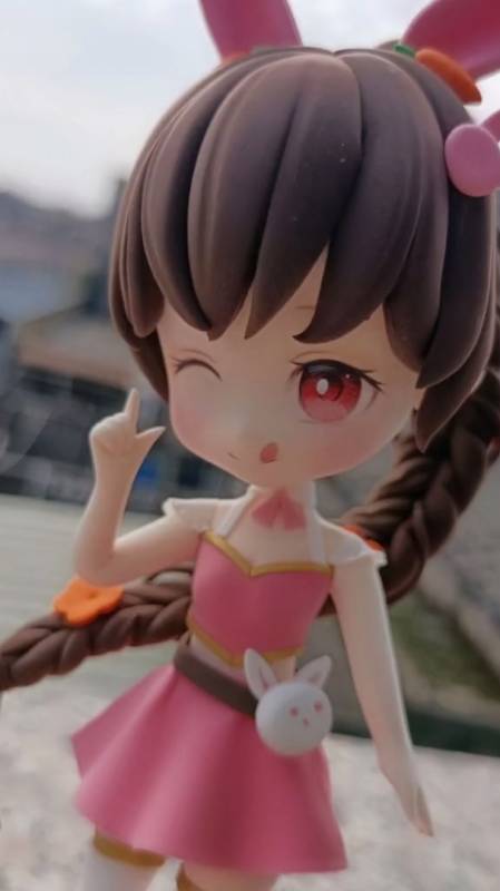 想要手办自己捏一个小舞斗罗大陆小舞超轻粘土手工手办