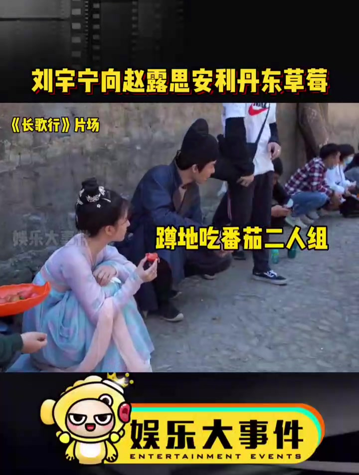 刘宇宁给赵露思买草莓,两人日常斗嘴都很好嗑