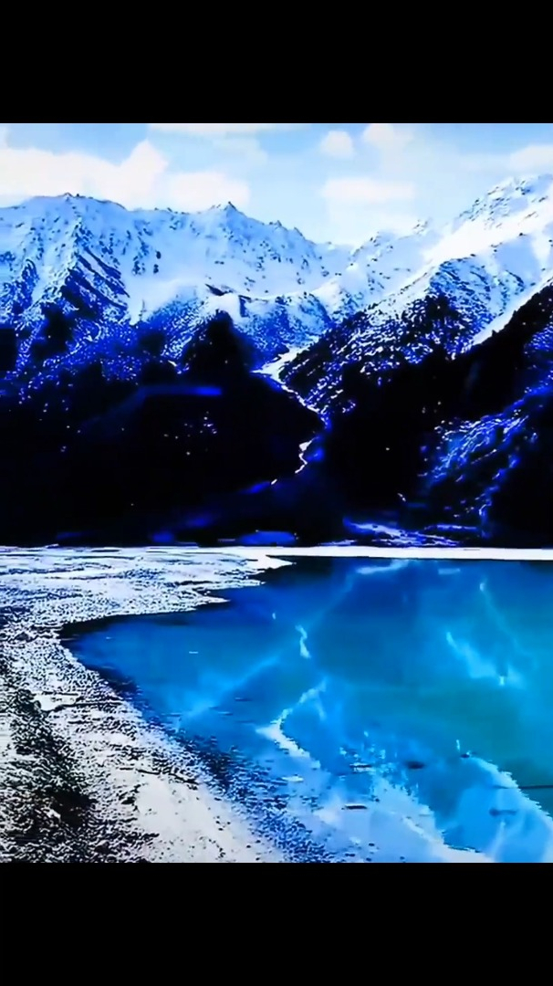 优美大自然:青藏高原,最美景色!自然奇观碧水蓝天