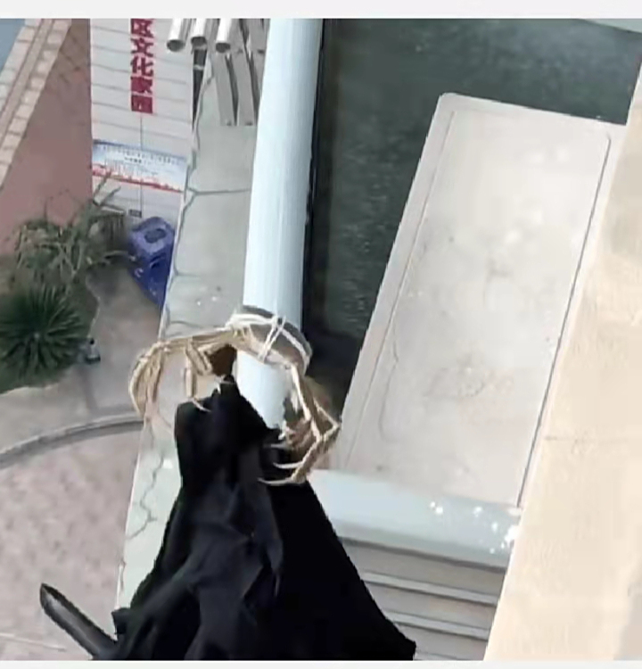 杭州男子的衣服掉下高楼,急中生智让大闸蟹帮忙,网友:学到了