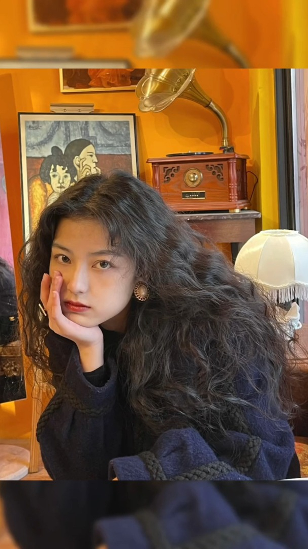 港风复古卷发的教学