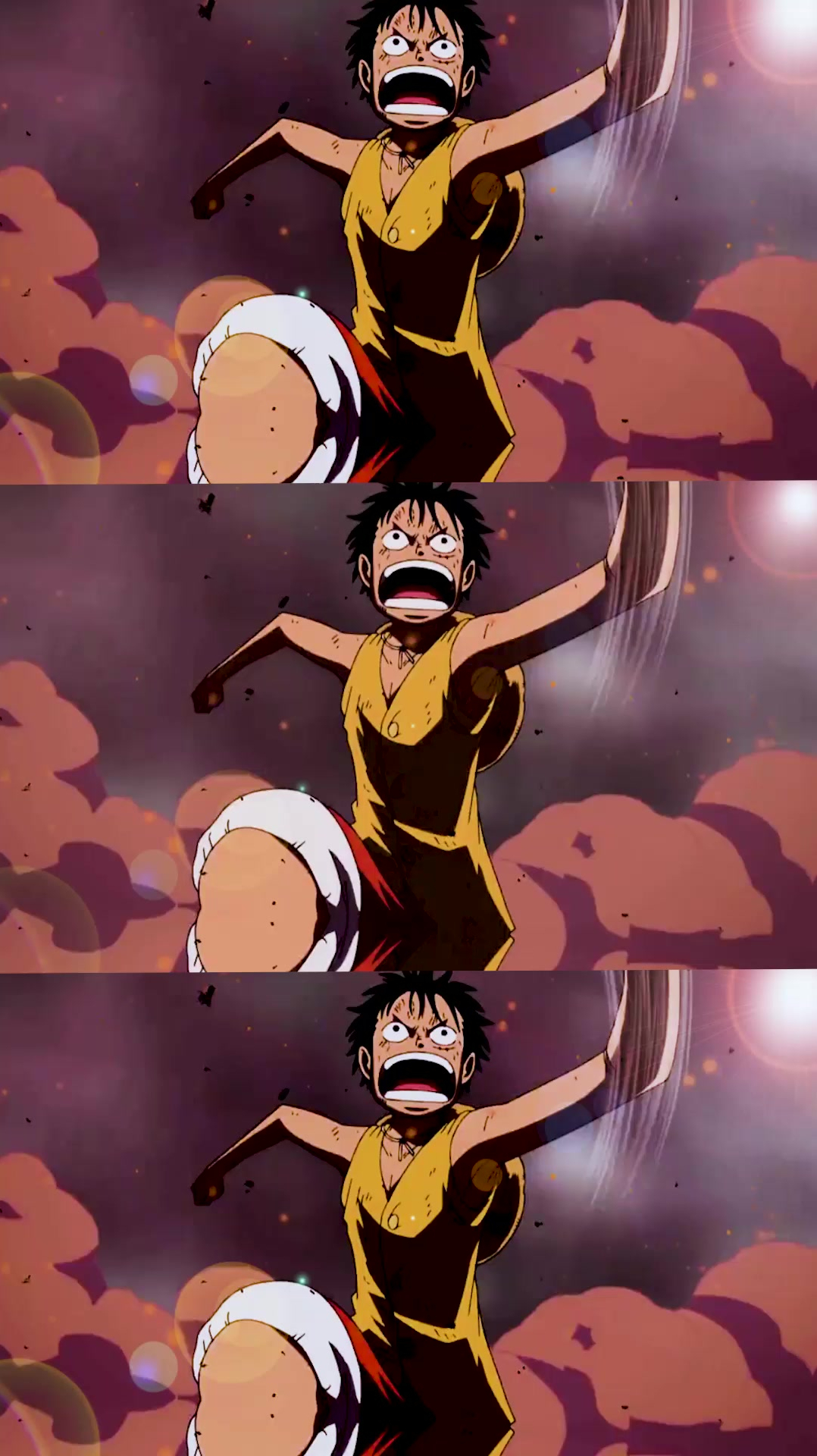 "最近才发现路飞在顶上战争每一集都在俺不犹豫奔向艾斯"