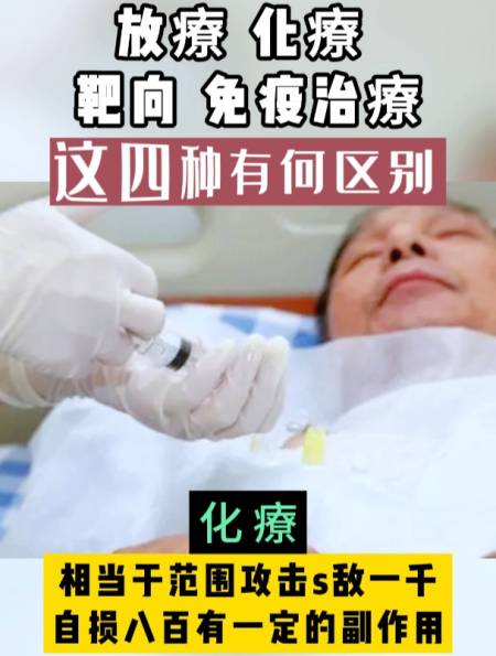 放疗和化疗的区别图片