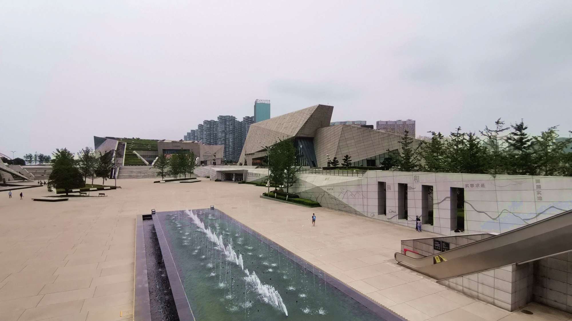 老长沙丨周末,北辰三角洲的三馆一厅,人也太少了吧,略显凄凉