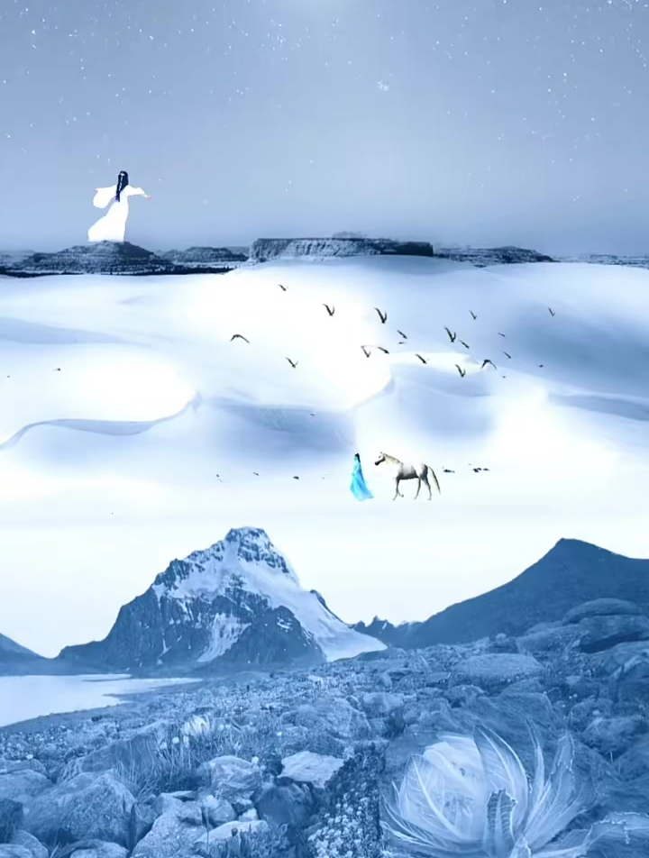 古风动漫 一人一马 仗剑天崖 孤独剑客 我有一剑走天下-度小视