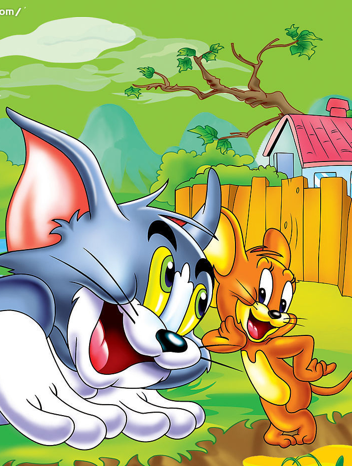 保龄球场地太滑,杰瑞可以跑很快,汤姆站着都费劲了-度小视