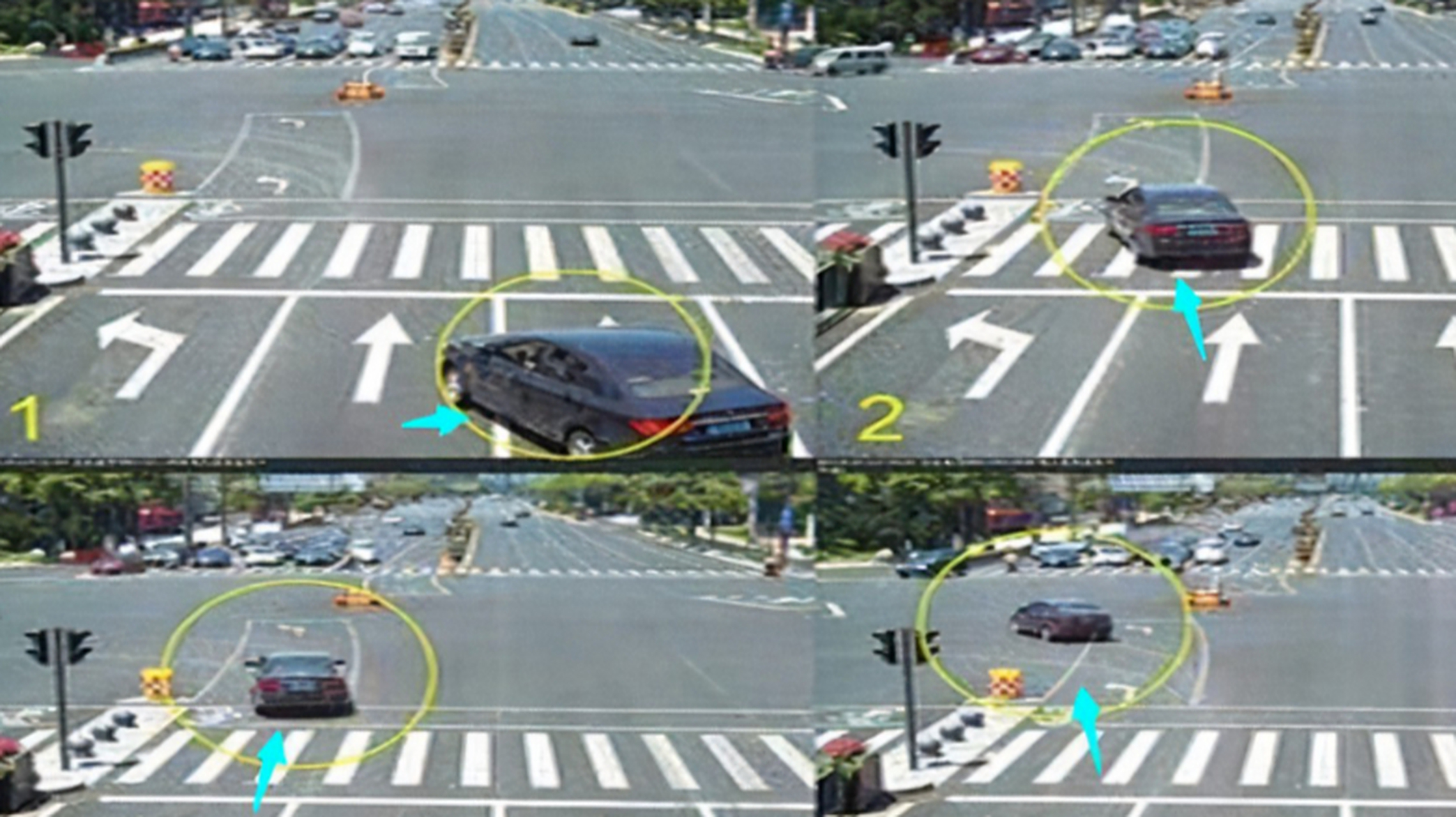 电子眼和人的共同努力才能实现道路交通的安全