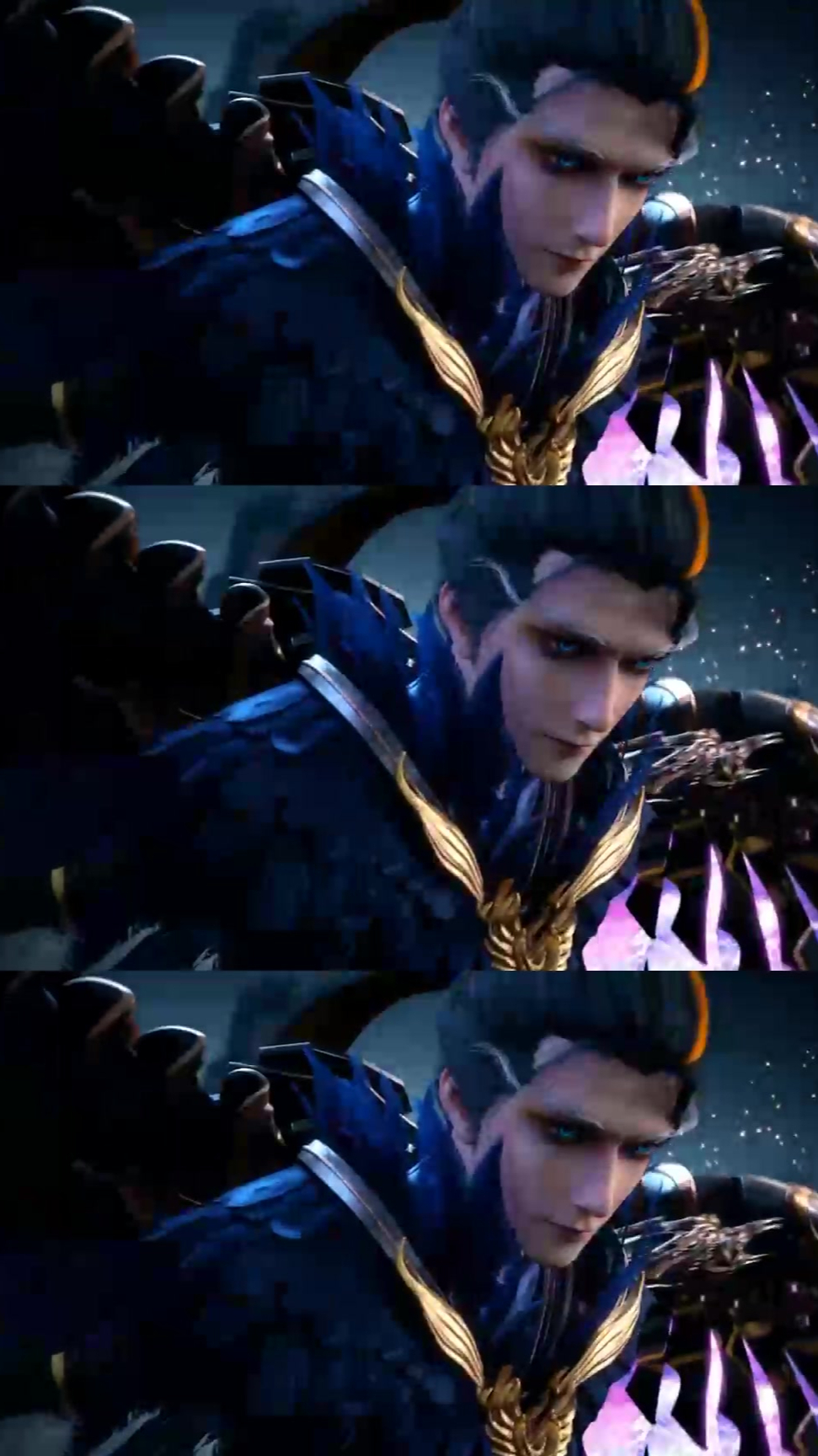 秦羽超帅,不信你看看这侧颜