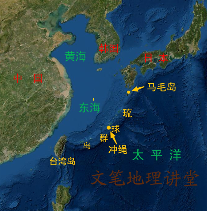 马毛岛位置详图及战略作用分析