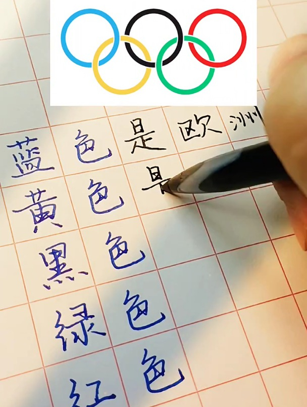 奥运五环颜色代表什么(奥运五环颜色代表什么意思英文)